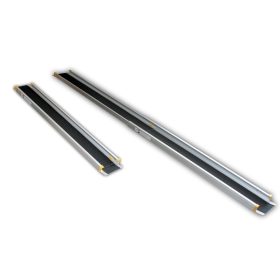   Teleszkópos rámpa 152-274 cm 1 db széthúzható összetolható teleszkópos tolókocsi/kiskocsi rámpa 100 kg/db 200 kg/pár teherbírás. Jó ár - érték arány.