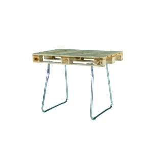   Raklap láb raklapra rögzíthető acél EUR raklapból asztal 580 mm