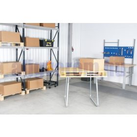   Raklap láb raklapra rögzíthető acél EUR raklapból asztal 580 mm