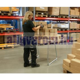   Raklapra rögzíthető acél láb EUR raklapból asztal 730 mm