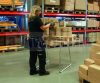 Raklapra rögzíthető acél láb EUR raklapból asztal 850 mm