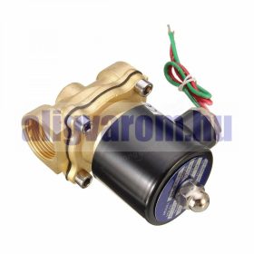   Szolenoid mágnesszelep 230V levegőszelep olajszelep, vízszelep, légszelep 3/4" bemenő  3/4" kimenő