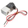 Mágnesszelep 12V Szolenoid olajszelep, vízszelep, légszelep 1/4" bemenő  1/4" kimenő