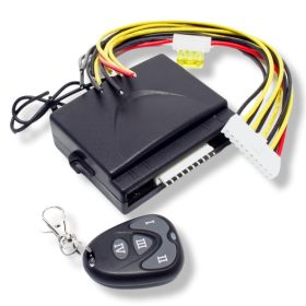   WILT Távirányító 12V 4x12A - 4 csatornás 433 MHz 1 db távirányítóval. Addig nyit, ameddig a gomb nyomva van, gomb elengedésére zár