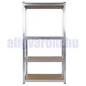   Ipari polc 4 polcos 175 kg ipari kivitelű nagy teherbírású 4 részes tároló állvány 80x40x160 cm