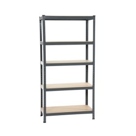   Polc 5 polcos 350 kg ipari kivitelű 5 részes tároló állvány