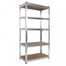   Polc 5 polcos 175 kg ipari kivitelű 5 részes tároló állvány 90x60x180 cm