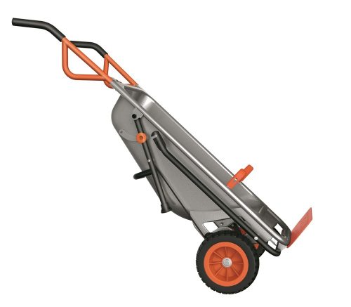 Worx 8:1 kézikocsi multifunkciós: molnárkocsi, talicska, zsákszállító, farönk szállító, növényszállító, kőszállító, ládaszállító, tüzifa szállító