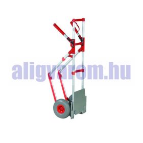   Alumínium molnárkocsi, nagy teherbírású, felhajtható teherlap 250 kg teherbírás. Könnyű kézikocsi. A rakodó felület mérete 370x270mm 