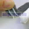 Szigetelő kefe 5 méteres üvegajtó szigetelés fehér 9x23 mm ajtókefe vitrin üveges szekrény szélfogó üvegajtó kefe