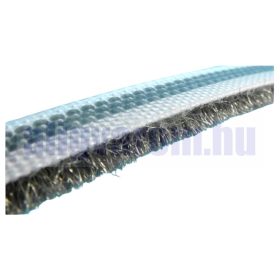   Vízzáró Szigetelő kefe, üvegajtó szigetelés ajtókefe vitrin üveges szekrény 5 m szürke 12x5 mm