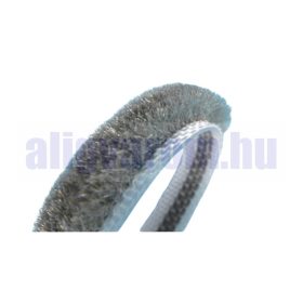   Vízzáró Szigetelő kefe, üvegajtó szigetelés ajtókefe vitrin üveges szekrény 5 m szürke 12x7 mm