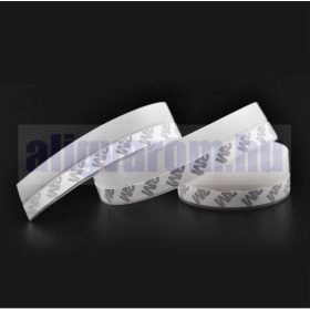   Szilikon szalag ajtó tömítés hőszigetelő 25-35-45 mm széles 1 méter hosszú lapos profil áttetsző színben