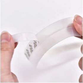   Szilikon szalag ajtó tömítés hőszigetelő lapos profil 45 mm széles 1 méter hosszú fehér színben