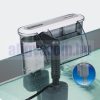 HBL-302 Akváriumhoz felfüggeszthető szűrő 350 l/h, 20 literes akvárium méretig