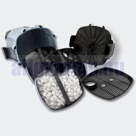   HW-404A Akvárium külső szűrő 2000l / h 4 fokozat és szűrőanyag