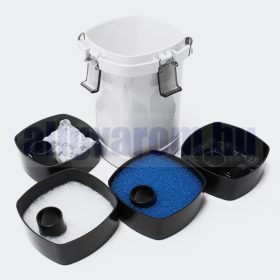   HW-504A Akvárium külső szűrő 1000l / h 4 fokozatú, szűrőanyaggal