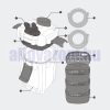 HW-702A akvárium külső szűrő 1000 l / h, 24W, 3 fokozatú