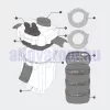 HW-703A külső akváriumszűrő 1400l / h 35W 3 fokozattal