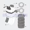 HW-703B akvárium külső szűrő 1400l / h 30W, 9W UV 3 fokozatú