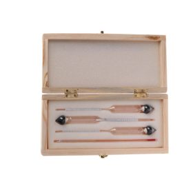 Alkoholfok mérő fokoló készlet 3 darabos üveg