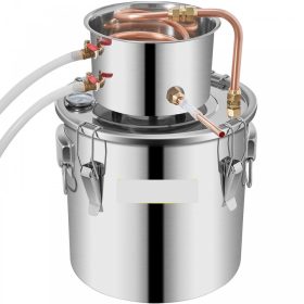   Alkohol desztillálló 11,4 literes rozsdamentes acél alkohol lepárló tartály pálinkafőző