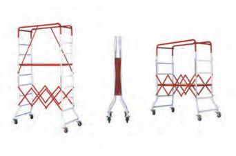 Kompakt ÖSSZECSUKHATÓ szerelőállvány, moduláris állványzat ami teljesen ideális belső terekhez, alap mértete 191 cm magas és bővíthető