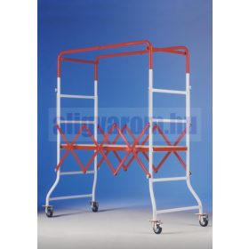   Kompakt ÖSSZECSUKHATÓ szerelőállvány, moduláris állványzat ami teljesen ideális belső terekhez, alap mértete 191 cm magas és bővíthető