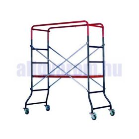   Kompakt szerelőállvány, moduláris állványzat ami teljesen ideális belső terekhez, alap mértete 191 cm magas és bővíthető