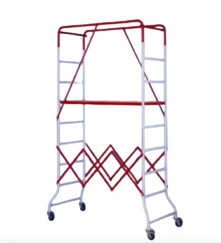 Kompakt ÖSSZECSUKHATÓ szerelőállvány, moduláris állványzat ami teljesen ideális belső terekhez, 280 cm magas