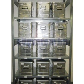   Alumínium doboz, szállítóláda szerszámos láda hengerzárral 142 liter 0,8 mm alumíniumvastagság