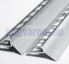 AV Teraszszegély Erkély vízvető natúr alumínium 20x6x2500 mm teraszprofil