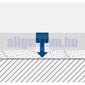   AV Réz díszcsík bordűr csempe padlólap valódi sárgaréz 5x10x2700 mm rusztikus díszprofil burkoló profil kültéri beltéri