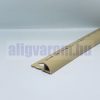 OX 8 mm Íves csempeszegély élvédő domború bézs, más néven beige, bahama szín 8x2500 mm