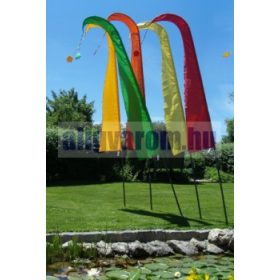 Bali zászlórúd 5 méter teleszkópos GFK zászlótartó 500 cm hosszú