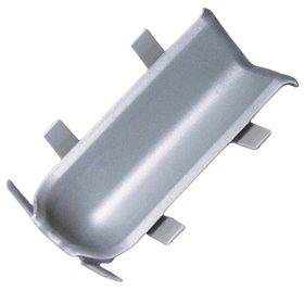 Bronz barna padlószegély belső sarok a bronz eloxált szálcsiszolt alumínium ragasztható szegélyhez