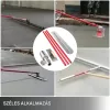 Kézi betonlehúzó és betonsimító 120x20 cm állítható fejjel, 3x1,8 m-es nyéllel