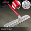 Kézi betonlehúzó és betonsimító 120x20 cm állítható fejjel, 3x1,8 m-es nyéllel