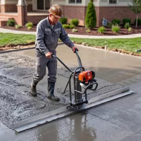   Alumínium betonlehúzó gerenda 182,9 cm betonsimító 134 mm széles, egy darabból álló kivitel
