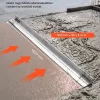 Alumínium betonlehúzó gerenda 182,9 cm betonsimító 134 mm széles, egy darabból álló kivitel