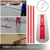 Kézi betonlehúzó és betonsimító 120x30 cm állítható fejjel, 3x1,8 m-es nyéllel