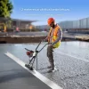 Benzines vibrációs betonlehúzó 122 cm 1,16 LE betonsimító alumínium gerendával