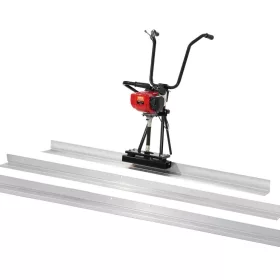   Benzines vibrációs betonlehúzó készlet 183 / 244,5 / 337 cm alumínium gerendákkal, 1,16 LE