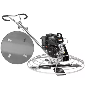   Benzines szárnyas betonsimító gép 1115 mm – 14 LE, 1165 mm-es simítótányérral