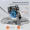 Benzines szárnyas betonsimító gép 1115 mm – 14 LE, 1165 mm-es simítótányérral