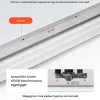 Alumínium betonlehúzó gerenda 243,8 cm 134 mm széles betonsimító gerenda 6063-T5 alumíniumötvözet