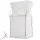 Big Bag zsák 1000 kg 4 füles köténnyel. Felül szoknyás hevederfüles zsák DIN EN ISO 21898 szerint 90x90x110 cm 