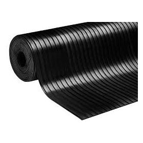   SBR 4x1200 mm Bordás gumiszőnyeg nagy bordás 4 mm vastagság 1200 mm széles tekercs széles csíkozás méterenként rendelhető