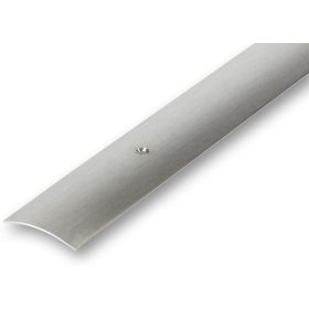   AV Rozsdamentes burkolatváltó profil inox szálcsiszolt 40 mm 270 cm lecsavarozható selyemfényű szintkülönbség kiegyenlítő 