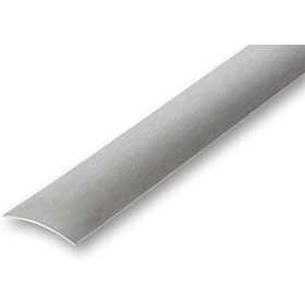 AV Rozsdamentes burkolatváltó profil inox selyemfényű 40 mm 90 cm öntapadós szintkülönbség kiegyenlí